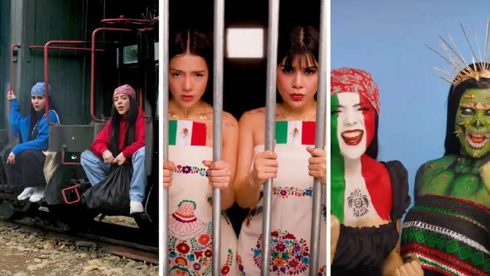 La influencer lanza un trend en apoyo a los migrantes. / Captura de pantalla