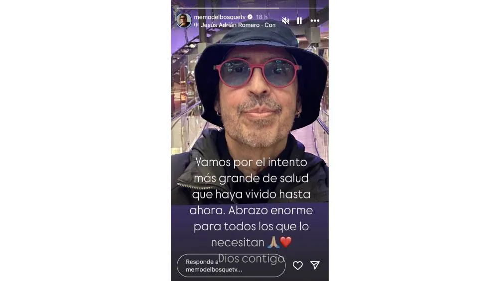 Guillermo &quot;Memo&quot; del Bosque fue hospitalizado por una recaída de salud. / IG