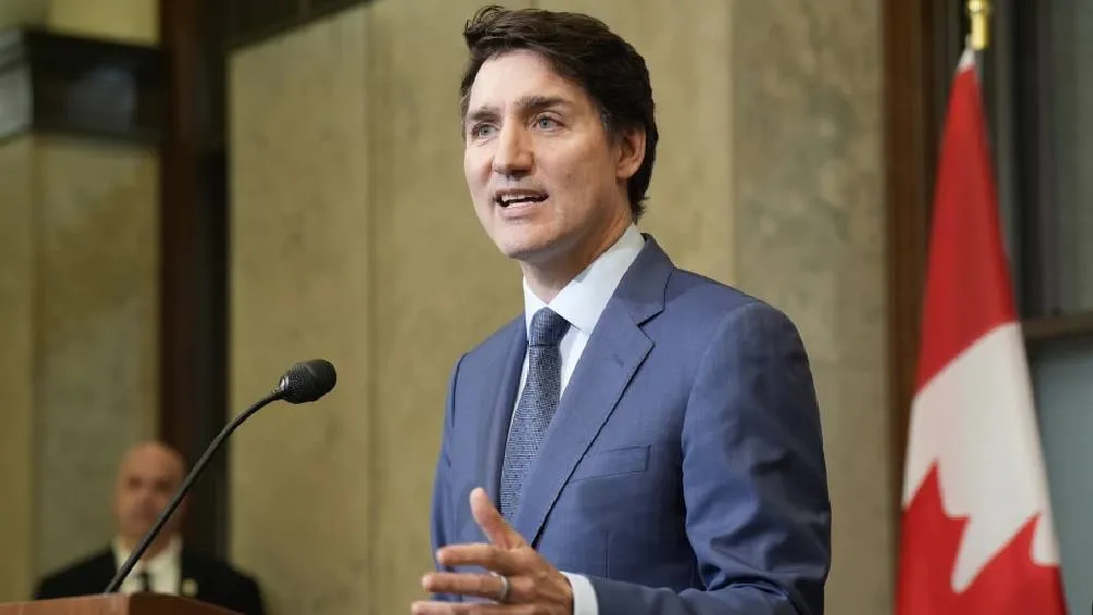 Justin Trudeau, quien anunció su renuncia en enero, pero seguirá siendo primer ministro hasta que su sucesor preste juramento en los próximos días. / AP