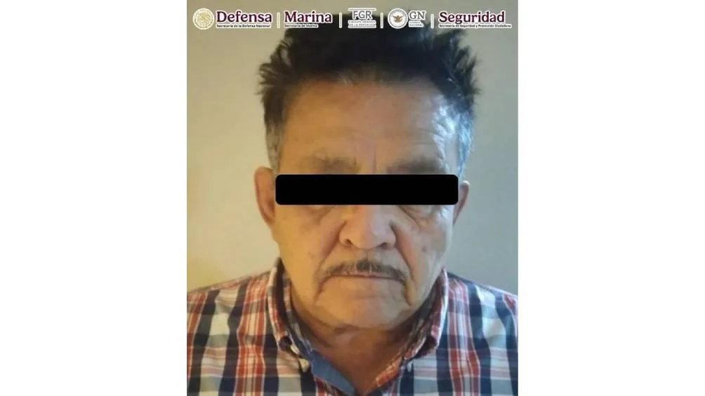 Abraham Oseguera Cervantes, conocido como Don Rodo y hermano de Nemesio Oseguera Cervantes, líder del Cártel de Jalisco Nueva Generación, fue detenido. / FGR