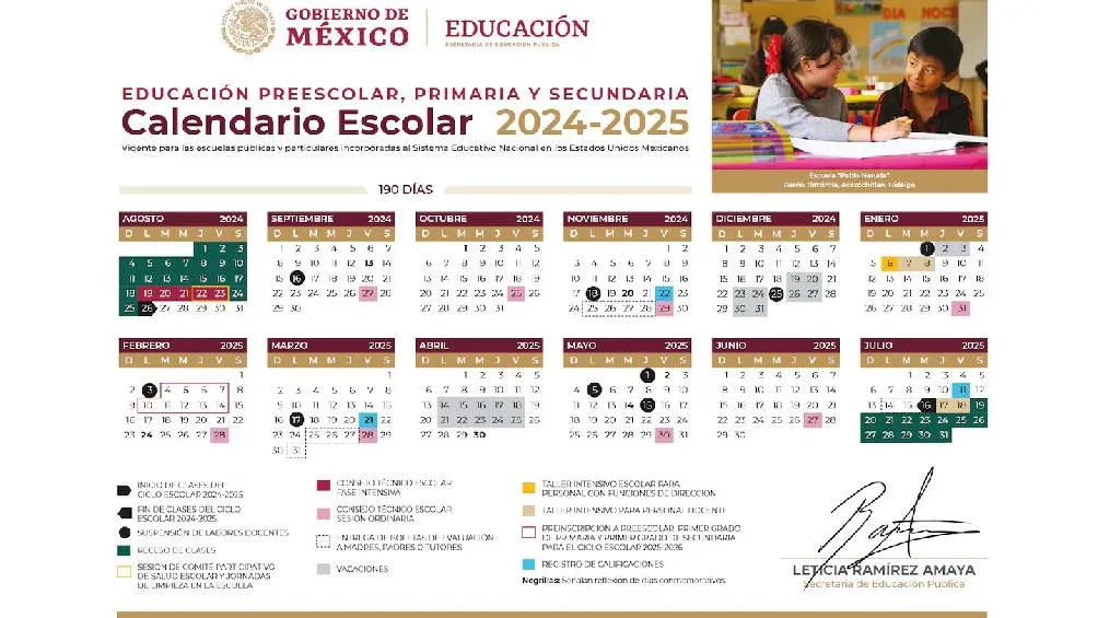 se extenderán a un período de dos semanas, comprendido entre el 14 y el 25 de abril de 2025. / SEP