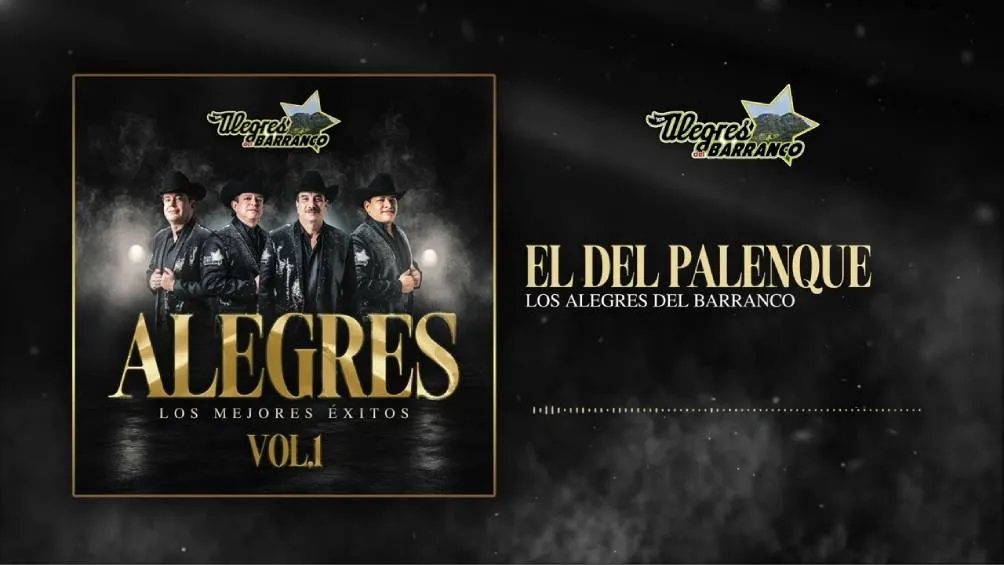 la interpretación del corrido titulado &quot;El del palenque&quot;, cuyas letras hacen alusión a 'El Mencho'./ Los Alegres del Barranco