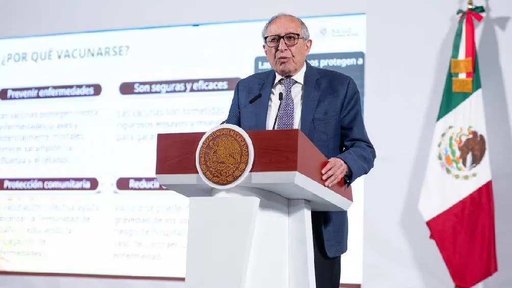 El Gobierno de México anunció la primera &quot;Semana Nacional de Vacunación 2025&quot;. / Gobierno de México