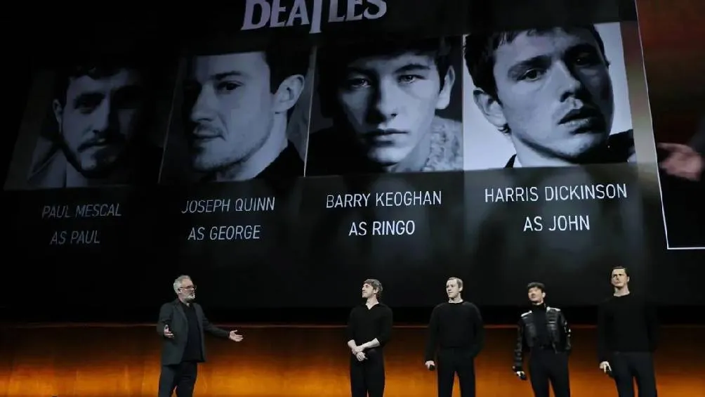 La CinemaCon 2025 anunció el elenco de The Beatles para las cuatro películas que dirigirá Sam Mendes./ X