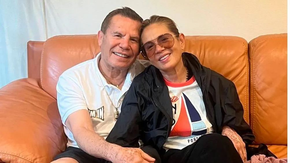 Yolanda Andrade ha reaparecido en un video junto al exboxeador Julio César Chávez. / X