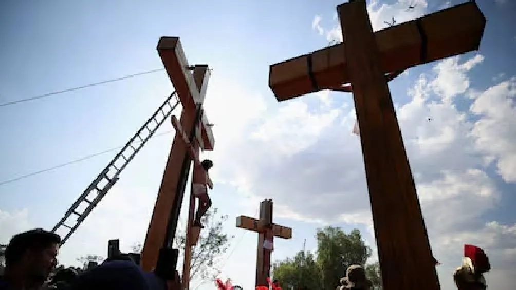 La Alcaldía de Iztapalapa se prepara para la 182ª representación de la Pasión de Cristo. / RS