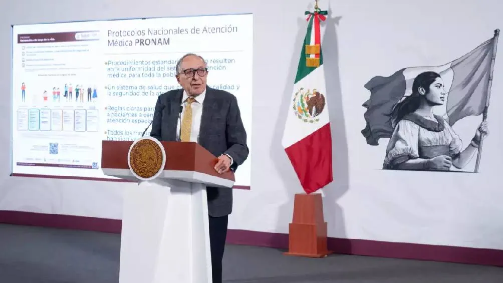 México ha confirmado un brote de sarampión con 362 casos registrados hasta mediados de abril de 2025. / Presidencia