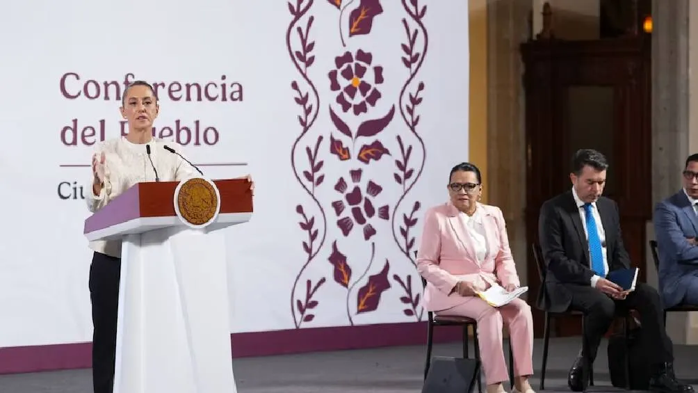 Sheinbaum rechazó las afirmaciones sobre la subordinación de las fuerzas de seguridad mexicanas. / X