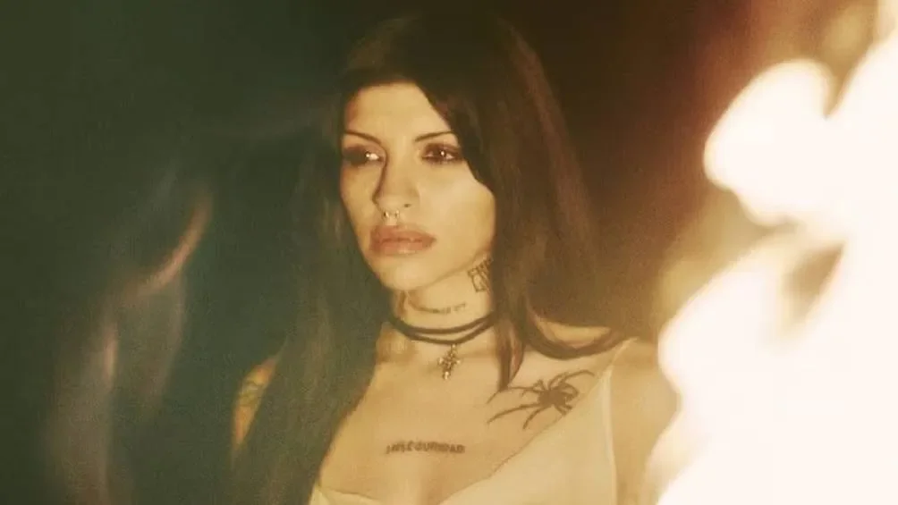 La cantante argentina Cazzu, tras su ruptura con Christian Nodal. / IG