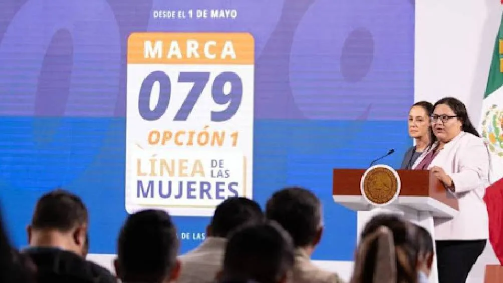 La línea complementa al 911 como un canal especializado y confidencial, ofreciendo apoyo psicológico. / Gobierno de México