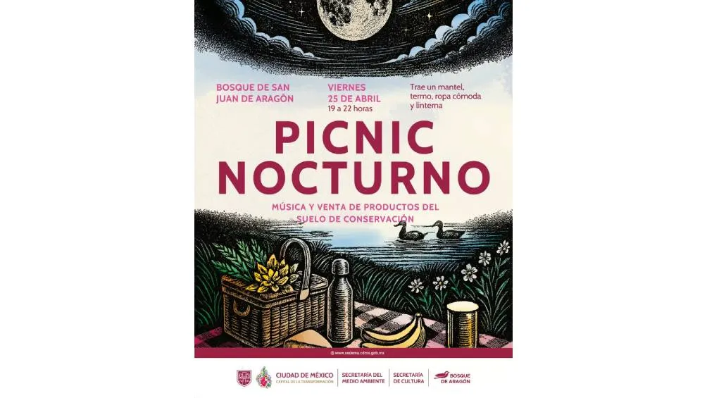 El evento será el sábado 27 de abril de 2025 en el Jardín Botánico del Bosque de Chapultepec. / Sedema