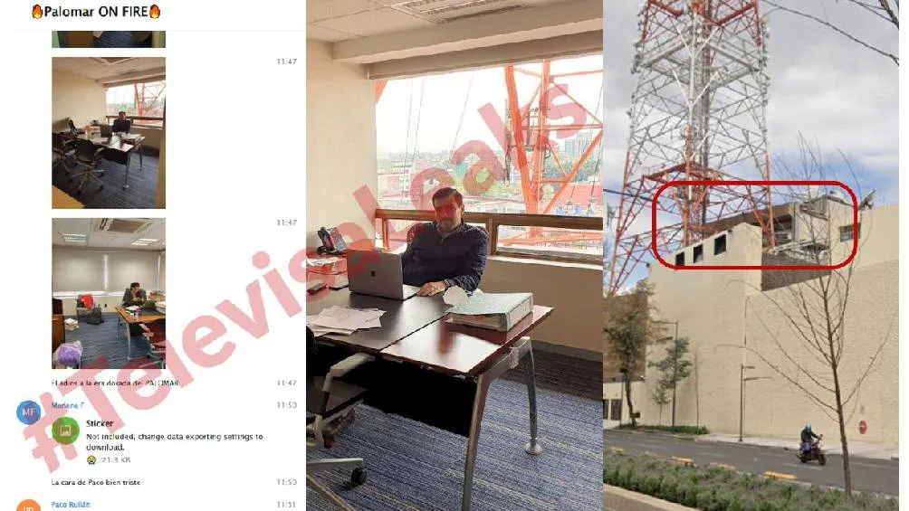 La investigación revela que &quot;Palomar&quot; funcionaba como un brazo de guerra mediática en Televisa. / Aristegui Noticias