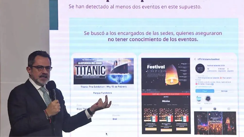La Profeco ha alertado sobre la aparición de eventos falsos promocionados en redes sociales y sitios web. / X: Profeco