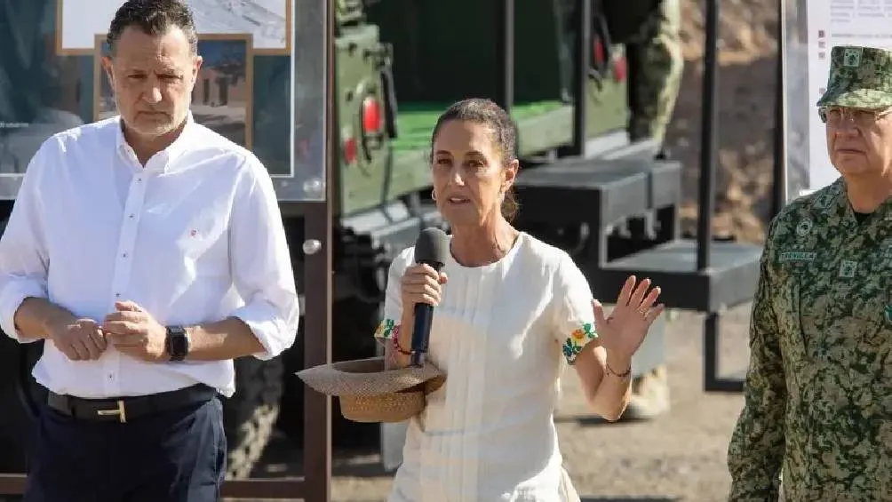 Claudia Sheinbaum ha inaugurado la construcción del Tren México–Querétaro. / Captura de pantalla