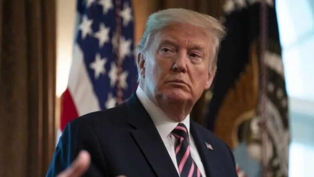 Trump fue interrogado sobre el futuro del T-MEC./ AP