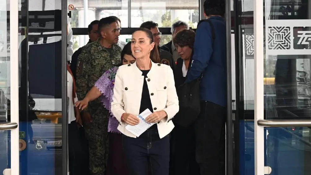 Sheinbaum ha anunciado que el sistema de transporte comenzará a operar para el público el próximo domingo 18 de mayo./ X/ @Claudiashein