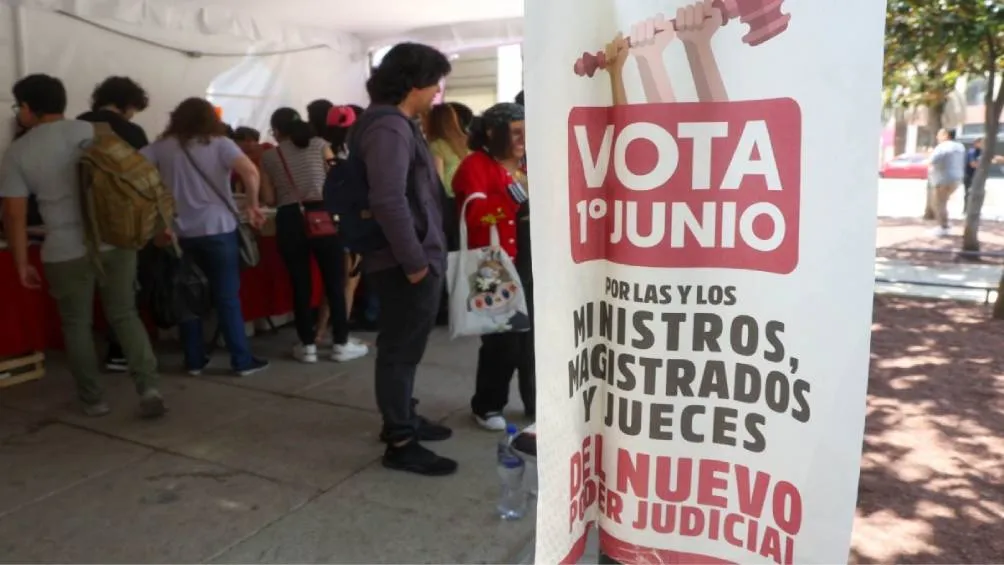 La elección judicial marca un cambio significativo en la vida pública. / RS