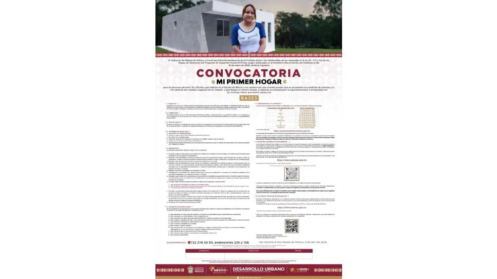 El registro se hará en línea en la página oficial del IMEVIS. / Estado de México