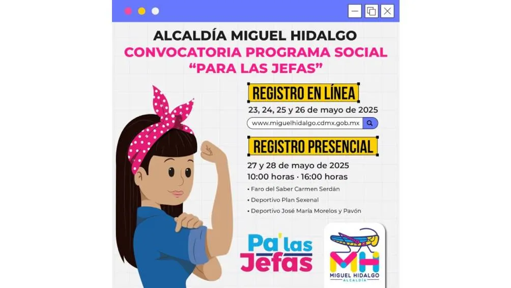 Para ser considerada elegible para el programa, las solicitantes deberán cumplir con los siguientes criterios. / Miguel Hidalgo