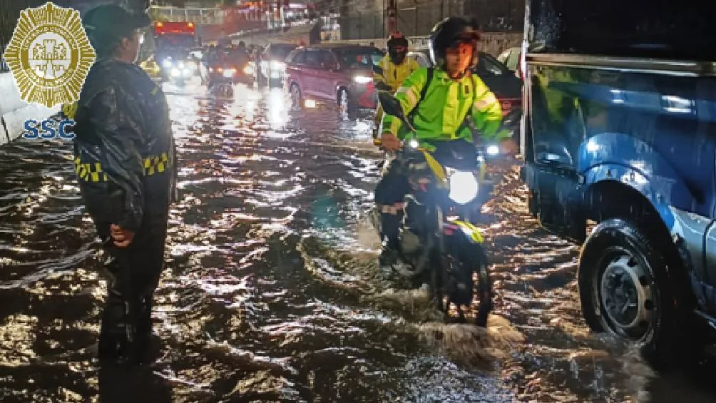 . La Secretaría de Gestión Integral de Riesgos y Protección Civil activó alertas naranjas y amarillas en alcaldías, / SSC