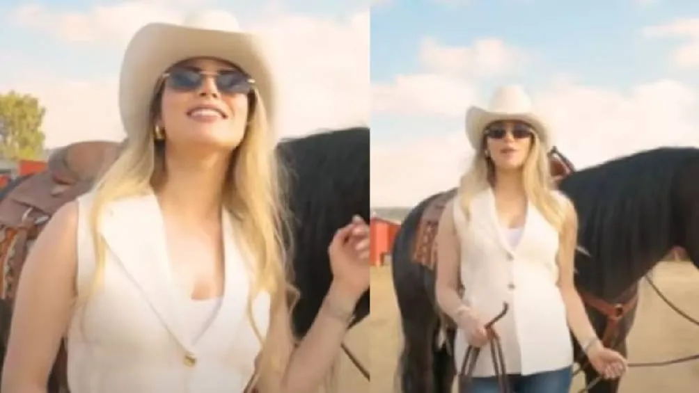 Frida lanza &quot;Andas Contando&quot; para forjar su propio camino en la música regional mexicana. / Captura de pantalla