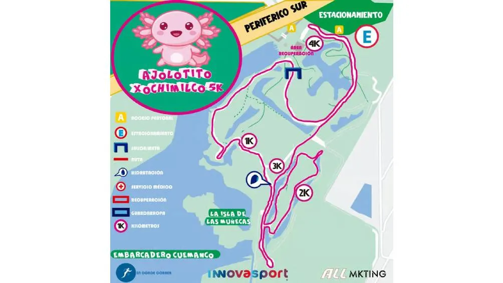 Es un evento deportivo y familiar que promueve el cuidado del ajolote, con modalidades para corredores, caminantes y niños. / RS