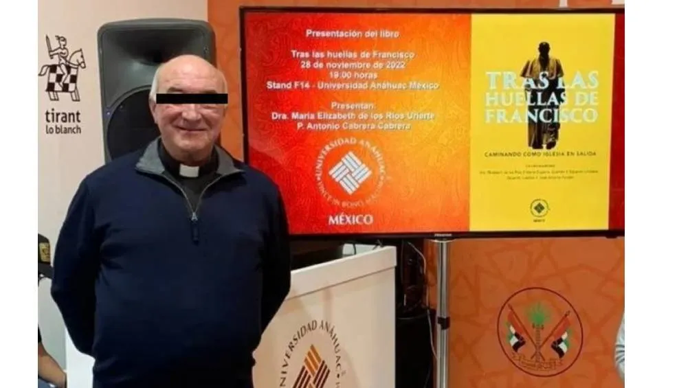 Antonio María “N”, integrante de la congregación de los Legionarios de Cristo, fue vinculado a proceso. / RS