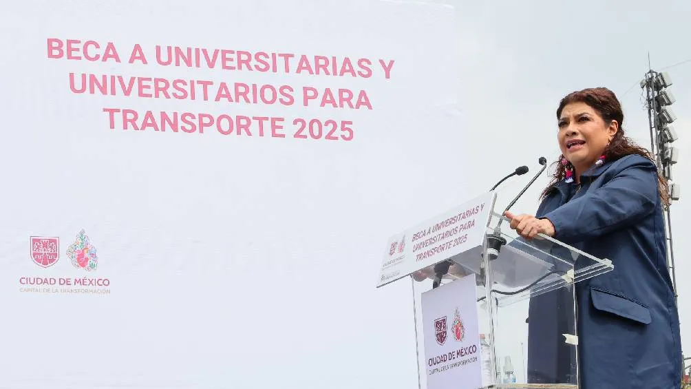 La Beca de Transporte y Más de la CDMX busca hacer la educación superior más accesible al eliminar barreras económicas. / Gobierno de México