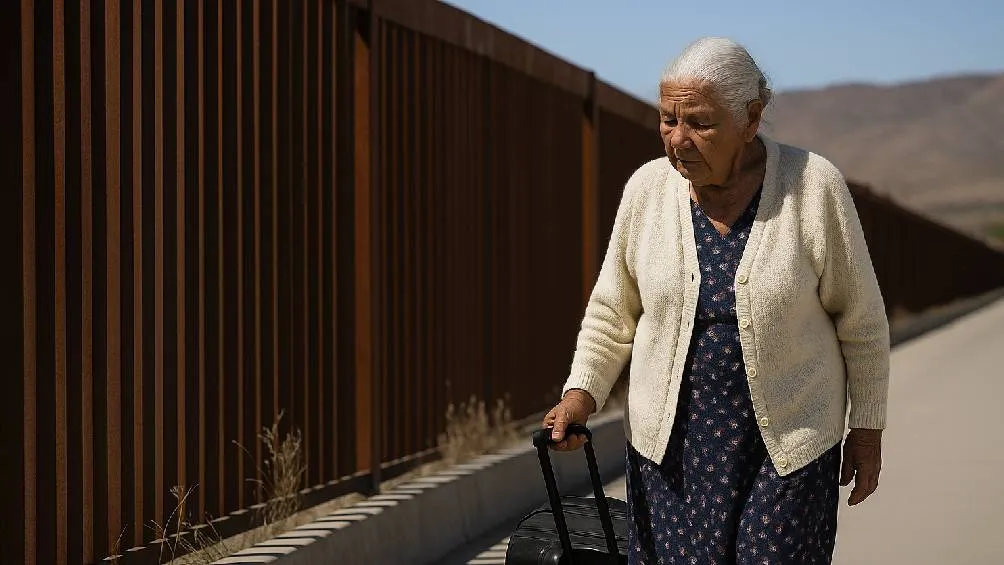 Su caso fue documentado en video y compartido por su nieta. / IA