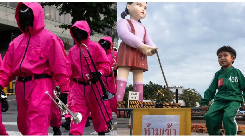 El evento incluyó a participantes vestidos con los icónicos uniformes / RS
