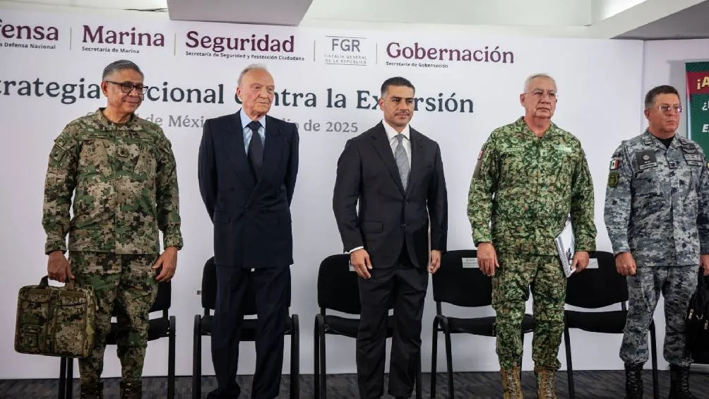 En respuesta, el Gobierno de México puso en marcha una Estrategia Nacional contra la Extorsión. / X