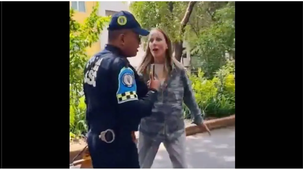 El incidente fue registrado en video por transeúntes y se volvió viral en redes sociales./ Captura de pantalla