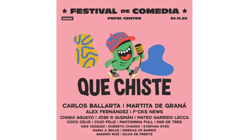 Cartel oficial de 'Que chiste' / RS
