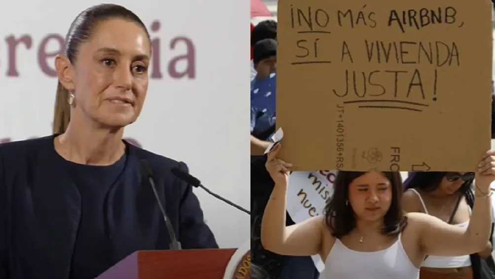 La presidenta de México, Claudia Sheinbaum, condenó enérgicamente los actos de xenofobia. / Captura de pantalla