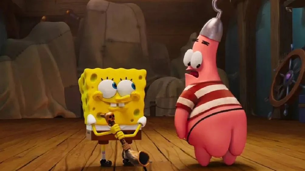 Acompañado por Patricio y otros amigos de Fondo de Bikini, deberá enfrentarse a un antiguo y temido enemigo: el Holandés Errante. / X