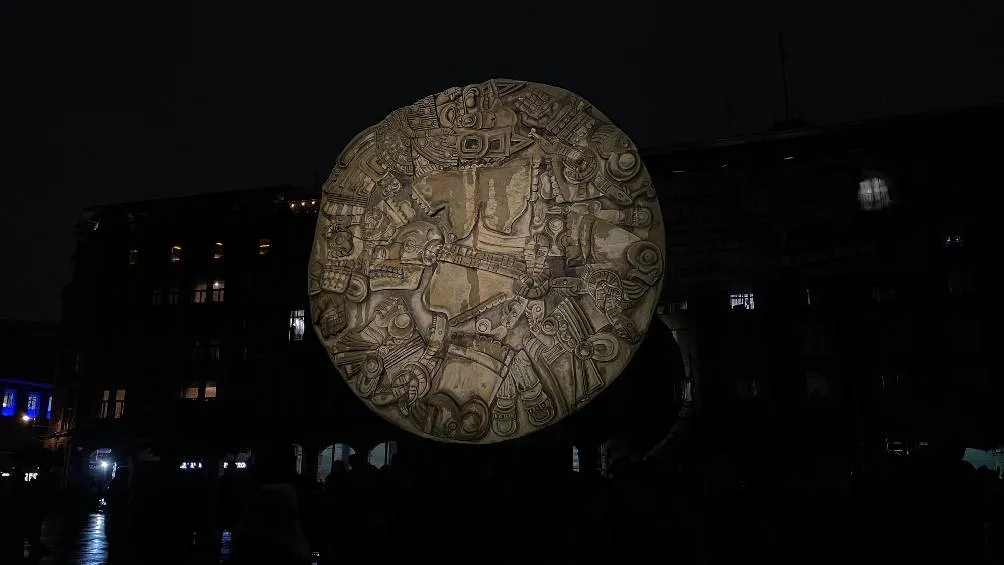 Las piezas exhibidas son réplicas gigantes de esculturas originales mexicas | X