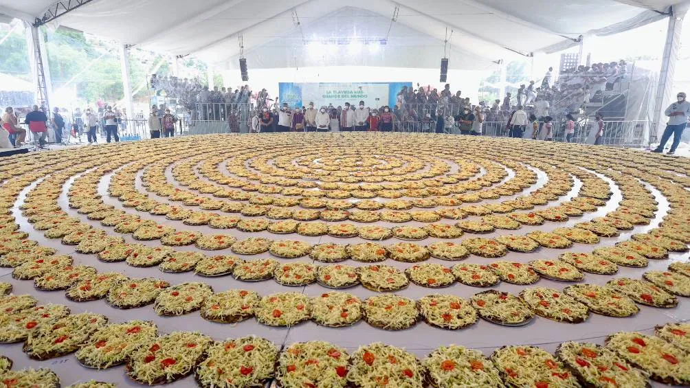 El acto principal formó parte de la Expo Feria Del Comal para el Mundo: La Tlayuda | X