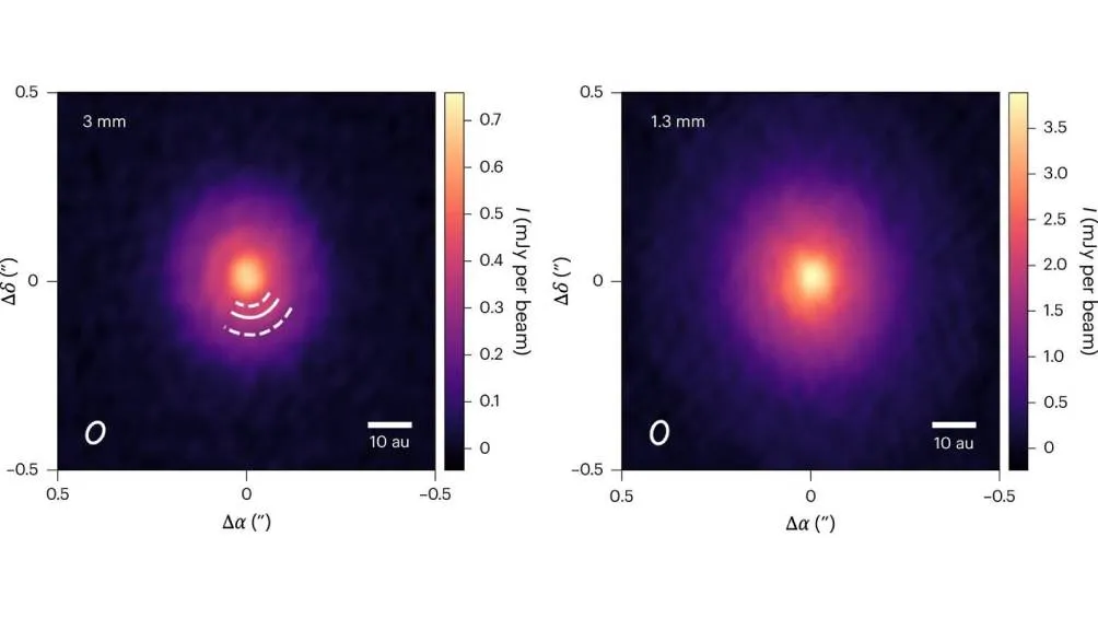 De acuerdo con los científicos, el objeto tiene una masa estimada de entre tres y diez veces la de Júpiter. / Nature Astronomy
