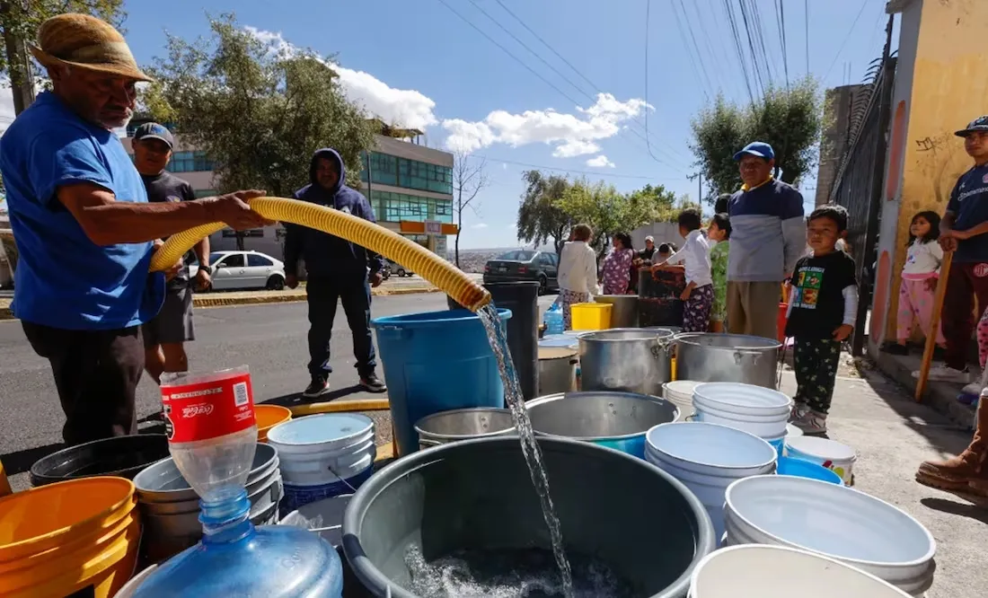 Cortes de agua en la CDMX / El Universal