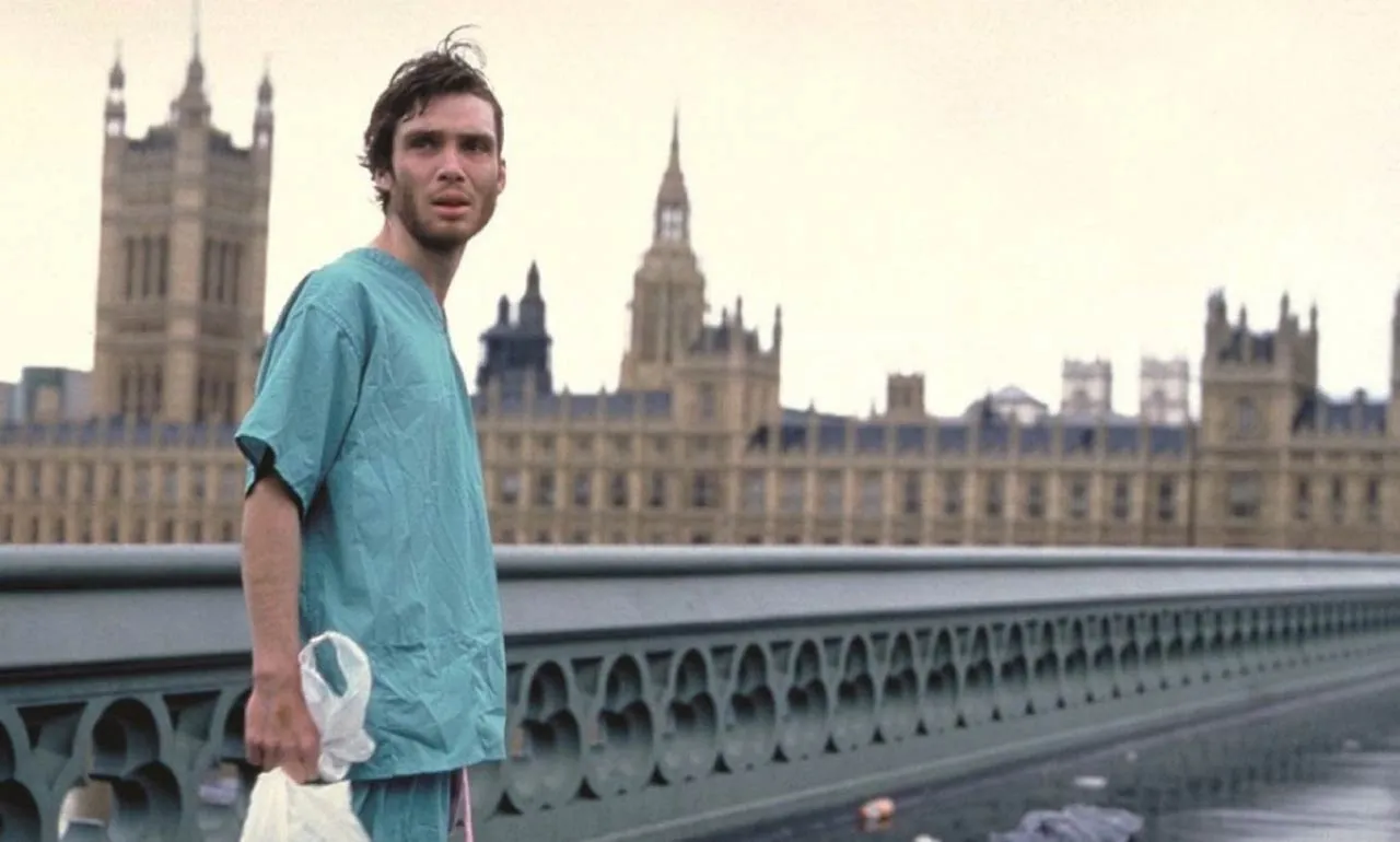 Cillian Murphy en la primera película de 28 Days Later