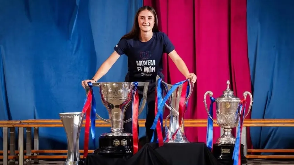 Vilamala ganó 12 títulos con el Barcelona