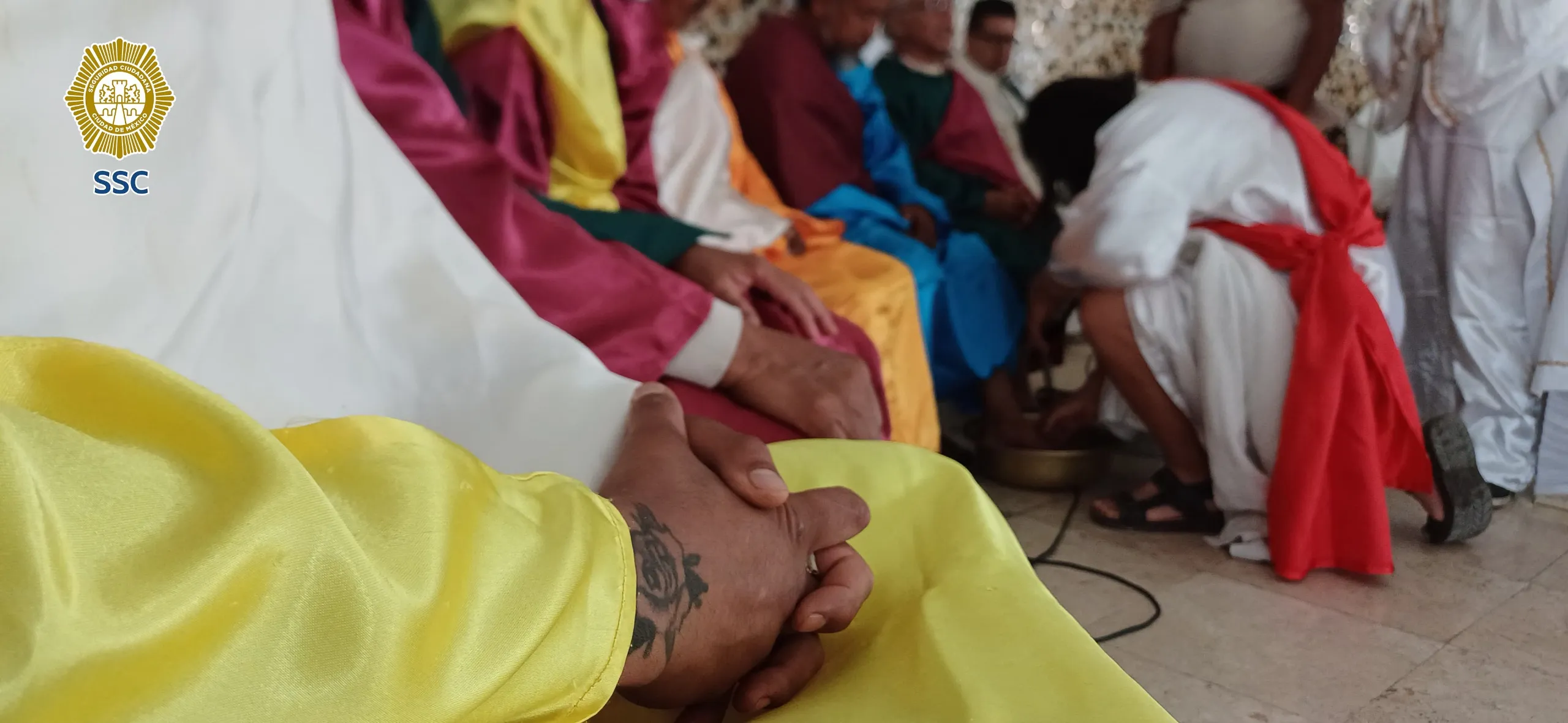 Los reclusos realizarán más eventos religiosos / FB: @PoliciaCDMX