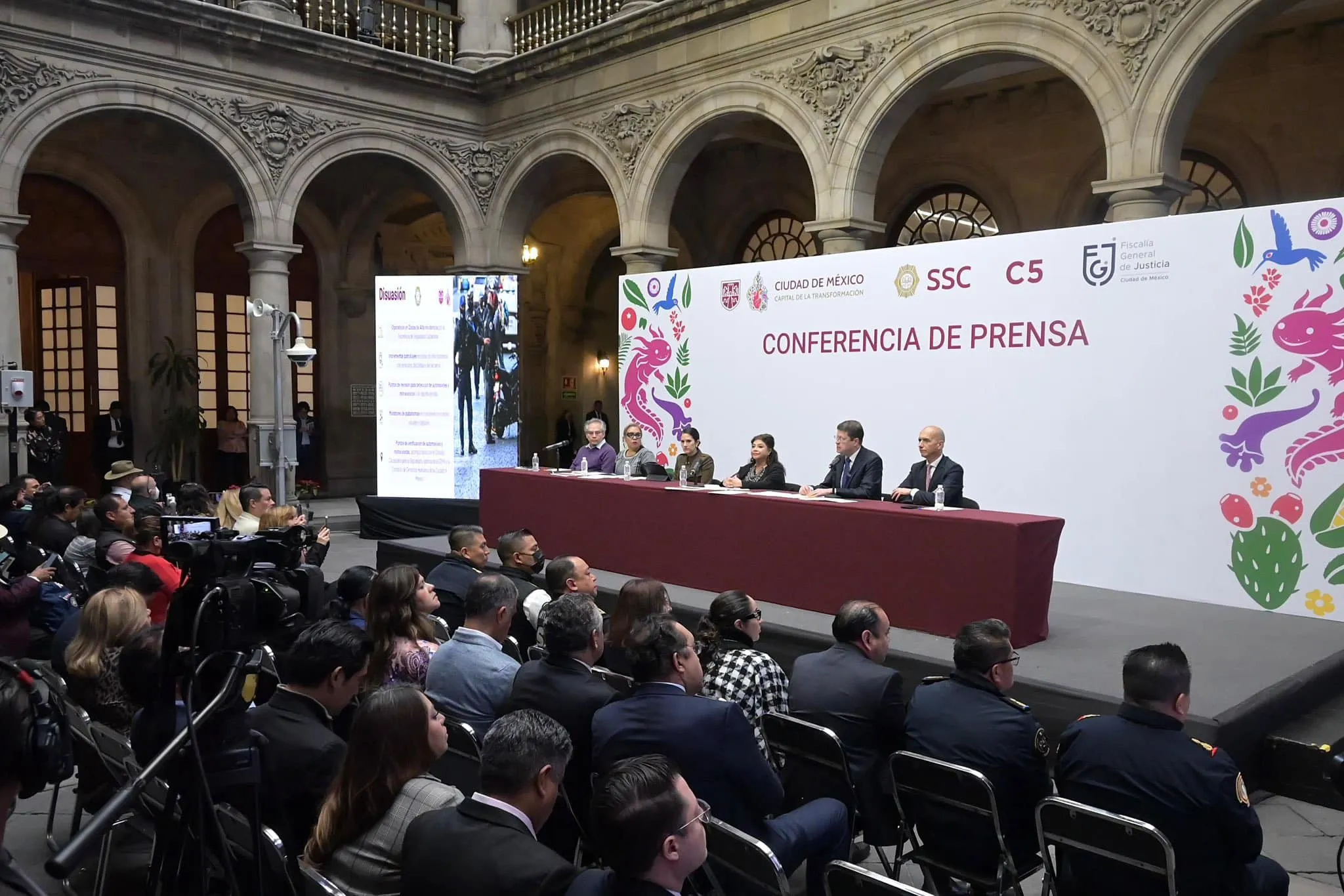 Las estrategias de seguridad fueron presentadas por el Gobierno local y la SSC / Especial