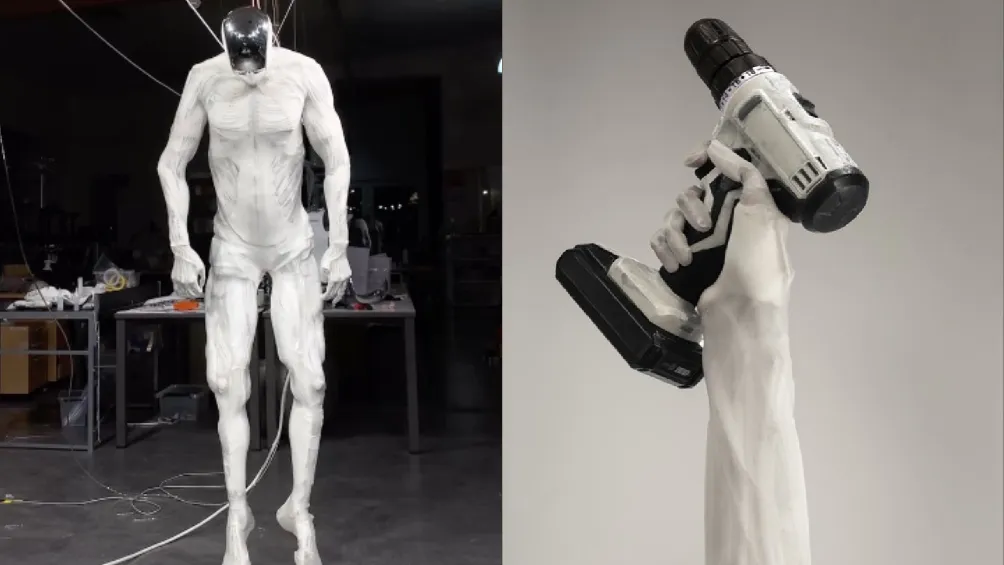 La fuerza que tiene en el cuerpo es gracias a una bomba que usa como corazón / IG: @clonerobotics