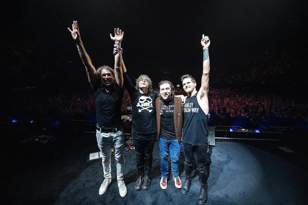 La banda estará en México para tocar su disco 'The Black Parade' / IG: @mychemicalromance