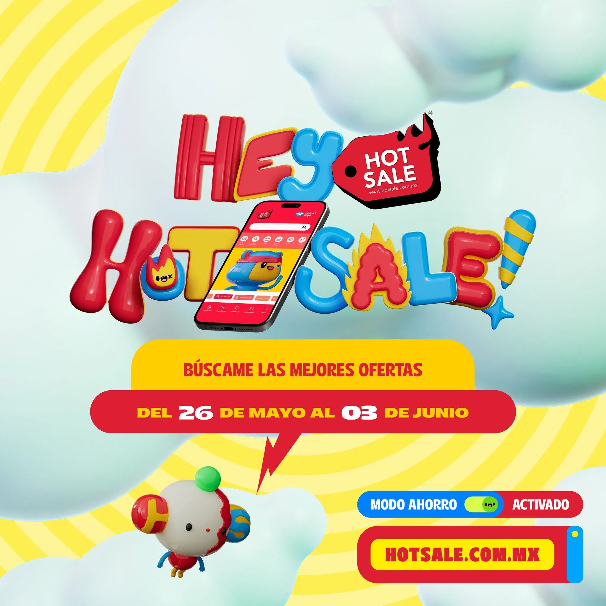 Desde el 26 de mayo comienza el Hot Sale en México / FB: @HOTSALEMX