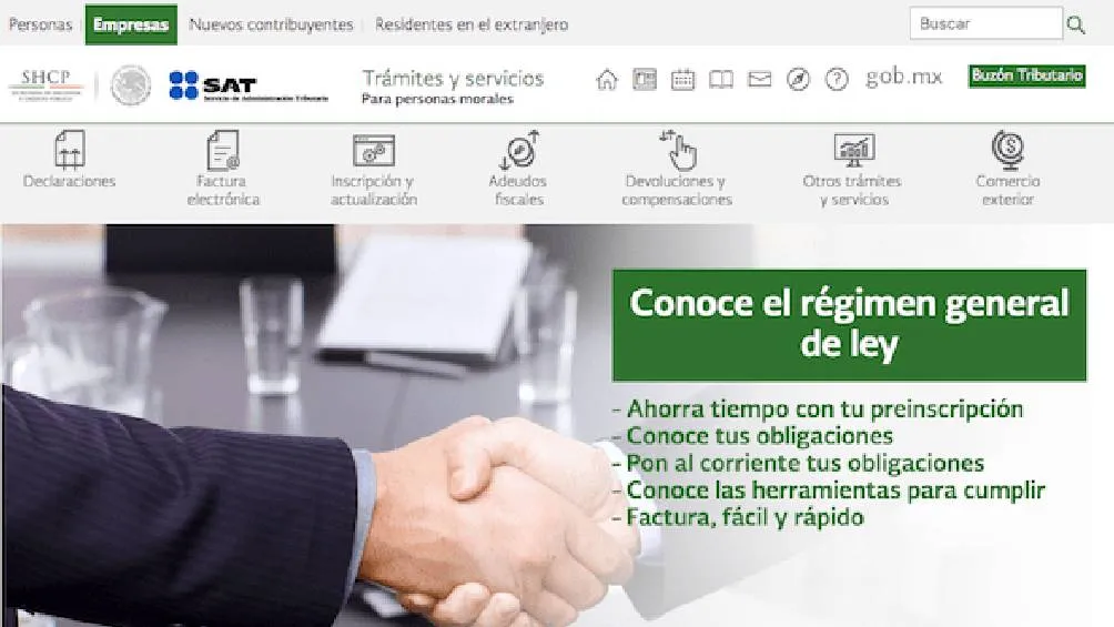 El medio más sencillo para presentar la declaración anual es el portal del SAT/X