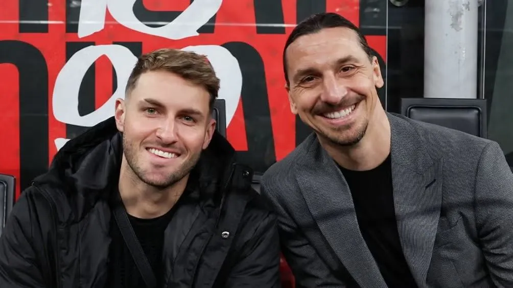 Zlatan le dio la bienvenida a Santiago