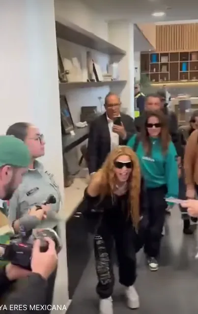 La colombiana quedó encantada de llegar a México / Redes Sociales