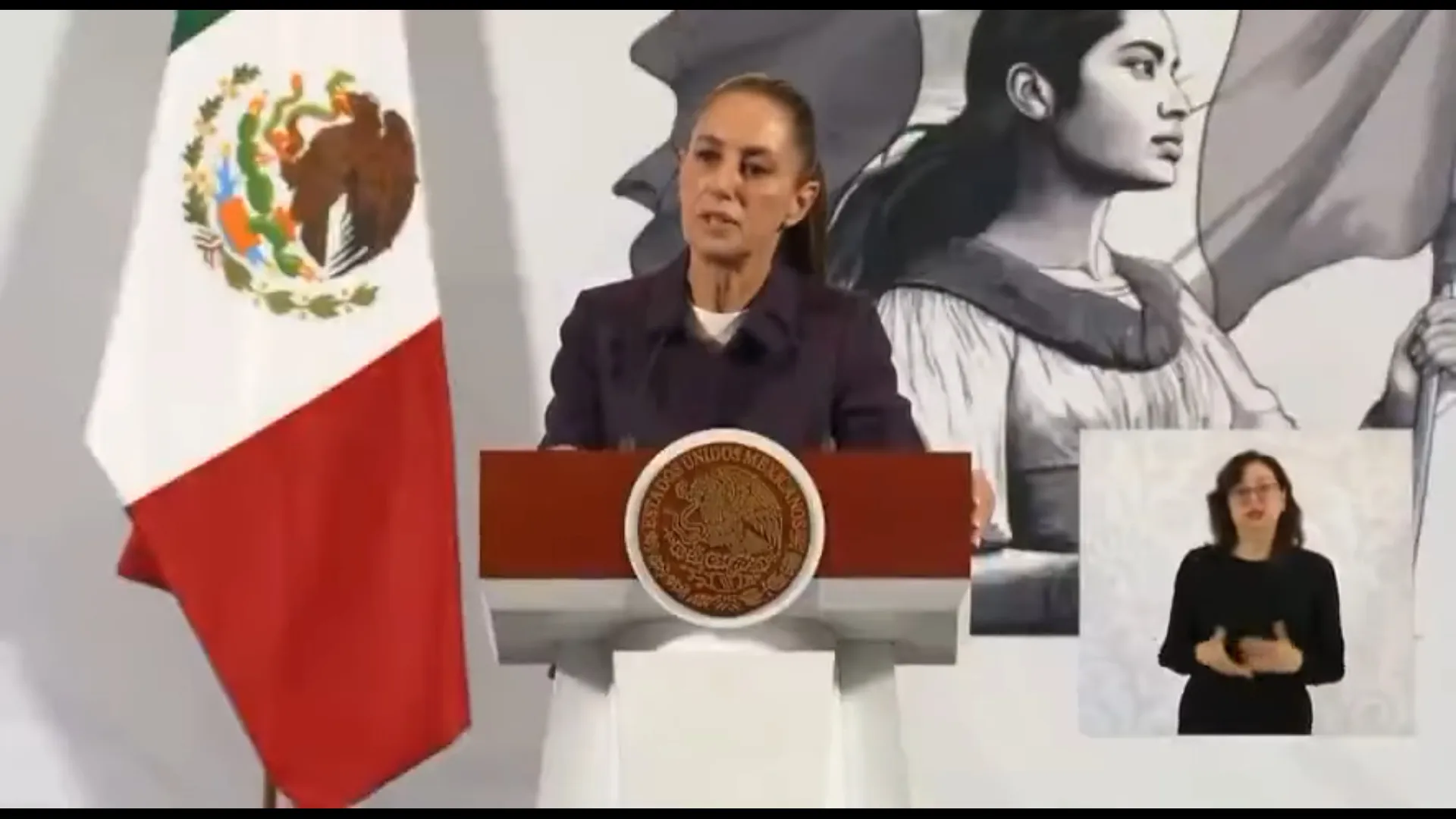 La mandataria asegura que no hubo pacto con el PRI para salvar a Blanco / Redes Sociales